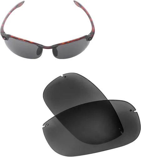 Vista 3 de Walleva Lentes de repuesto para lentes de sol Maui Jim Makaha - Múltiples opciones disponibles