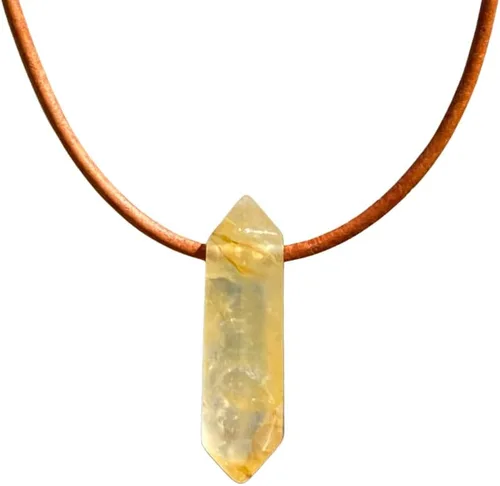 Vista 13 de Collar de punto de cristal – Piedra curativa, joyería de cristales para mujer, regalo para hombre, regalo para novia, gargantilla para niñas