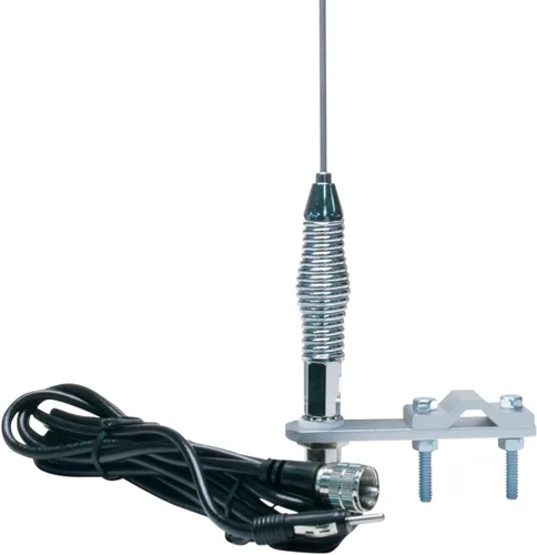Vista 4 de RoadPro (RP-557) Kit de antena AM/FM de 28 pulgadas, de Acero Inoxidable con 2" resorte amortiguador