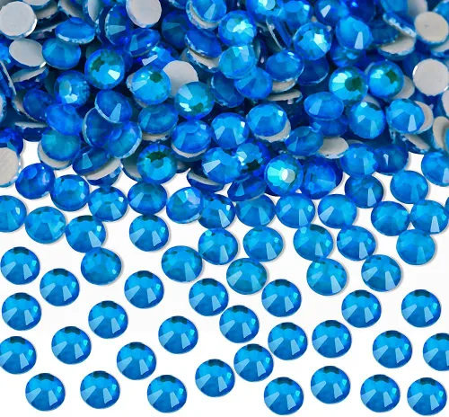Vista 23 de Diamantes de imitación Hotfix SS10, 1440 unidades de diamantes de imitación de fijación en caliente para manualidades, ropa, decoración, cristal SS10