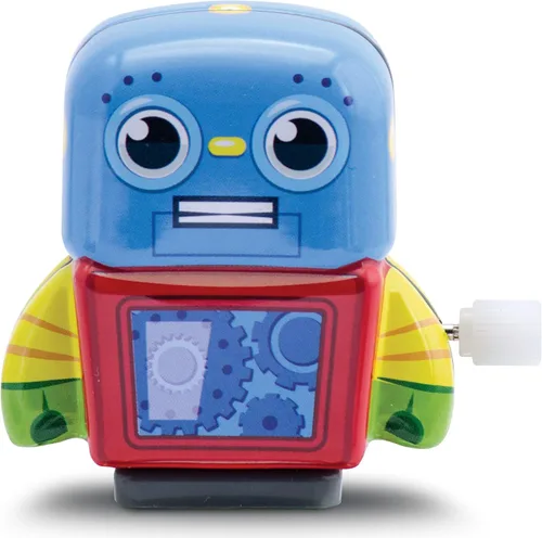 Vista 2 de Schylling SC-MTRA Mini TIN Robots, diseños surtidos