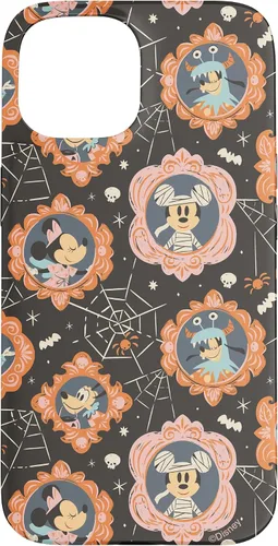 Vista 6 de iPhone 16 Disney Mickey Mouse & Pals Spooky Cute Halloween Frames Case