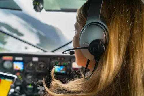 Vista 6 de NFlightMic - Micrófono universal para auriculares de aviación, funciona con auriculares Bose QC25 y QC35 con cancelación de ruido