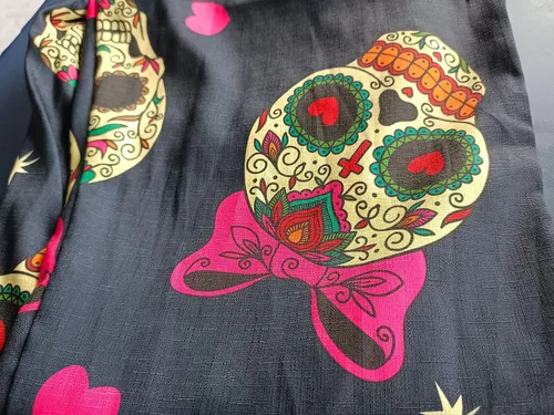 Vista 16 de PAODIKUAI Overol casual con estampado de calavera para mujer, overol suelto con bolsillos