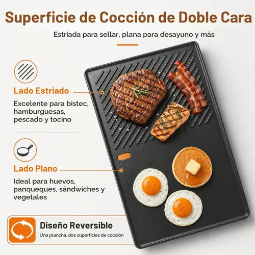 Vista 6 de Hisencn 7637 Parrilla de 17.5" para Weber Spirit I y II 200 Series