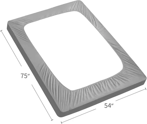 Vista 6 de Moonsea Protector de colchón completo, funda de colchón impermeable - Gris