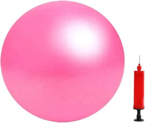 Vista 22 de Pelota de ejercicio de pilates de 6 pulgadas para yoga, Barre, fitness y terapia física, mini pelota de equilibrio suave para entrenamientos