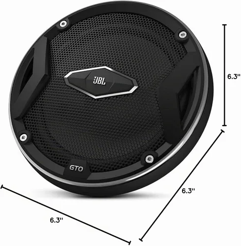 Vista 18 de JBL GTO609C - Sistema de altavoces estéreo de componentes de audio para auto de 6.5 pulgadas y 270 W con tecnología de conos de woofer Plus One