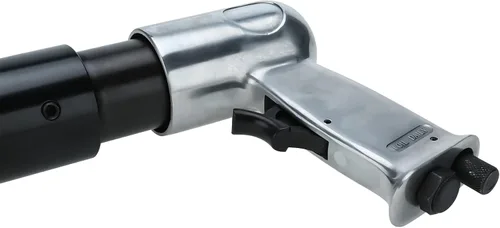 Vista 5 de Escalador de aguja neumática para quitar la soldadura de óxido 19 hardened steel needles lightweight aluminum housing Heat-Resistant Design Used