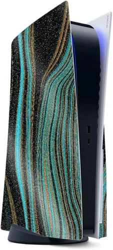 Vista 36 de MightySkins - Skin para juegos con purpurina brillante para PS5 y Playstation 5, ágata amatista, acabado duradero con purpurina de alto brillo