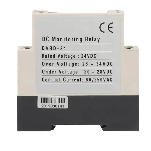 Vista 7 de Relé de monitoreo de sobretensión de bajo voltaje Disyuntor Módulo de control ajustable DC 12V/24V/36V/48V (DC24V)