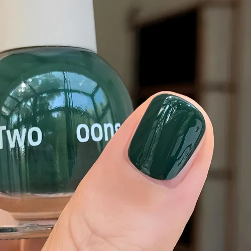 Vista 17 de Esmalte de uñas a base de agua Aurora verde brillante, esmalte de uñas con efecto cromado iridiscente, esmalte de uñas no tóxico para mujeres