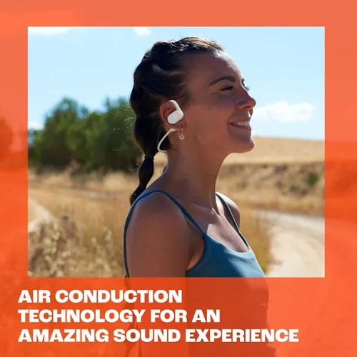 Vista 6 de JBL SoundGear Sense - Auriculares verdaderamente inalámbricos de oído abierto, tecnología JBL OpenSound, resistente a salpicaduras y polvo, 4