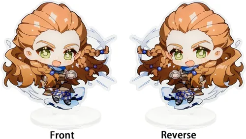 Vista 2 de FUNKY STORE Genshin Impact - Llavero acrílico de manga para videojuegos