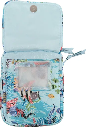Vista 5 de Vera Bradley Pulsera de algodón con cremallera frontal