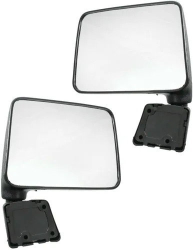 Vista 2 de Side Mirror 4 Pieces Left Right Textured Manual Folding Exterior Door Rear View for Suzuki for Samurai SE 1987 & Base 1989 & JS 1991