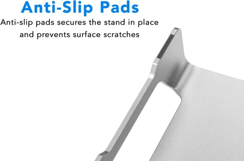 Vista 9 de Mount-It! Soporte de monitor de aluminio de 15.7 pulgadas para iMac - Elevador ancho de monitor Unibody - Soporte de metal para monitor