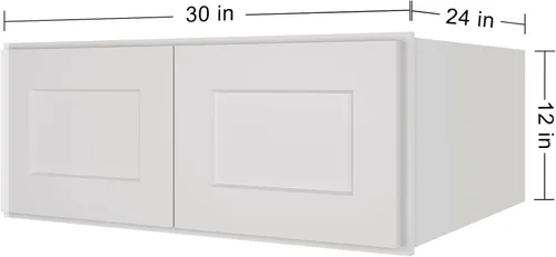 Vista 3 de LOVMOR Gabinete de almacenamiento montado en la pared, gabinetes de cocina de pared para refrigerador, gabinete de almacenamiento para cocina, baño