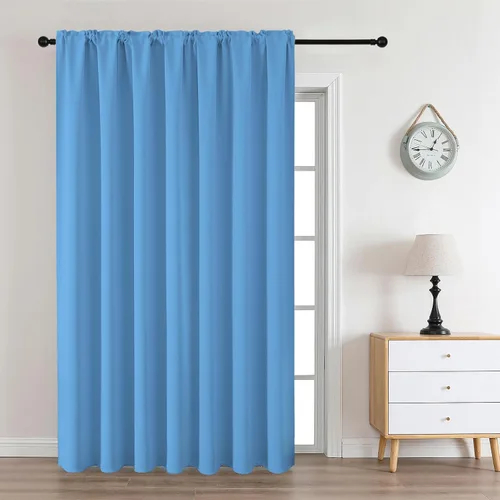 Vista 70 de CUCRAF - Cortinas opacas beige de 45 pulgadas, juego de 2 paneles con bolsillo para barra, cortinas para oscurecer dormitorios y sala de estar