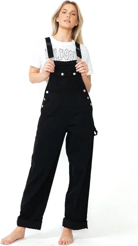 Vista 2 de Overol chino retro Revolt Dungaree para mujer