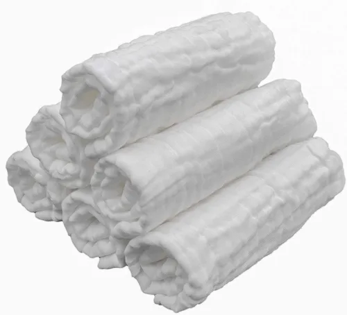 Vista 7 de LollyBanks Manta de muselina para bebé 100% algodón, 6 capas, mantas suaves para bebés para niñas, manta grande de 47 x 47 pulgadas versátil