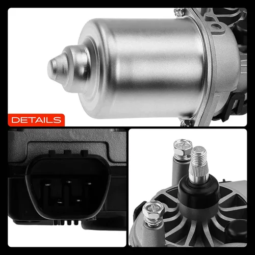 Vista 9 de A-Premium [5 pines] Motor del limpiaparabrisas delantero compatible con vehículos Toyota, Lexus y Subaru - Corolla, RAV4, NX200t, NX300, NX300h