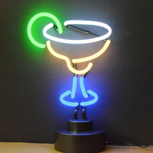 Vista 2 de Neonetics Signos de negocios Margarita Neon Sign Escultura