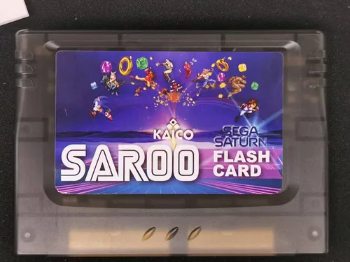 Vista 6 de Kaico Sega Saturn Saroo - Carro flash con tarjeta micro SD de 8 GB, SS