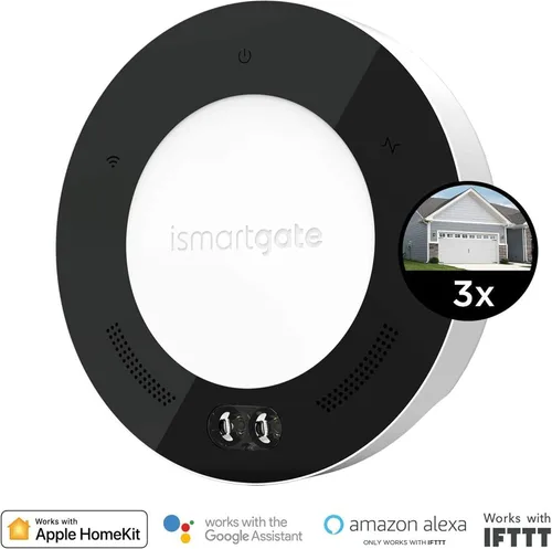 Vista 5 de ismartgate PRO Smart Garage Door Opener Remote. Compatible con Apple Homekit, Amazon Alexa, Google Assistant, IFTTT, Samsung SmartThings. Compatible