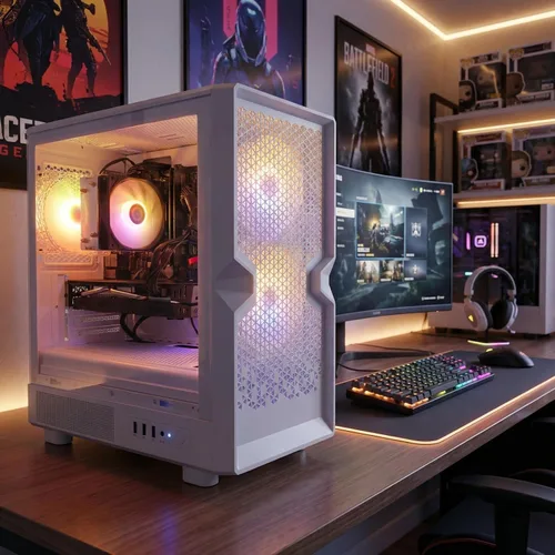 Vista 5 de Escritorio para PC para juegos STGAubron, R5 5500, RTX 2060S 8G, 16G DDR4