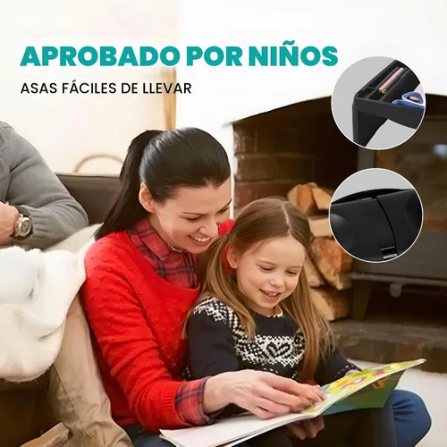Vista 8 de MAVOCRAFT - Bandeja plegable para regazo para niños con almacenamiento, escritorio portátil para niños y adultos, escritorio de regazo para niños
