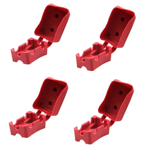 Vista 2 de ZOOKOTO 2PCS Stud Bolt Disyuntor Rojo Cubierta de Bota