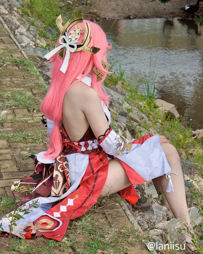 Vista 3 de LTAKK Genshin Impact - Disfraz de anime para mujer