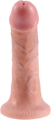 Vista 4 de Pipedream Productos Dildo King Coock, Flesh, 3000012502, 6 pulgadas, Piel, 1, 1