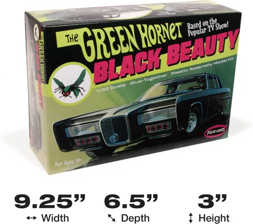 Vista 5 de Polar Lights Green Hornet Black Beauty - Kit de modelo a escala 1:32