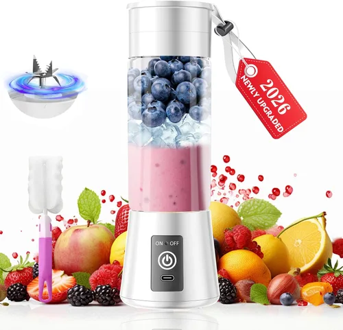 Vista 12 de 2026 Newly Upgraded Portable Smoothie Blender - Personal Travel Blender
