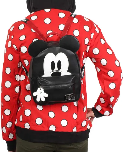 Vista 3 de Disney Mickey Mouse 3D Character Earars - Mini mochila de piel sintética
