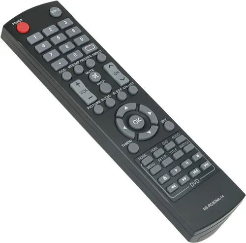 Vista 2 de ALLIMITY NS-RC9DNA-14 - Control remoto reemplazado para Insignia LED TV DVD NS-20ED310NA15 NS-24DD220NA16 NS-24ED310NA14 NS-24ED310NA15