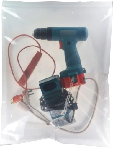 Vista 5 de uGems 3" x 3" Bolsas de plástico transparentes resistentes de 6 mil con cierre resellable para embalaje, almacenamiento, herramientas, manualidades