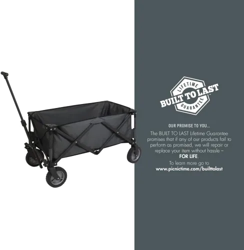 Vista 9 de Picnic TIME NCAA Unisex-Adult NCAA Adventure Wagon Portable Utility Wagon