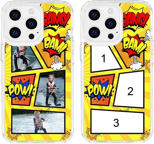 Vista 221 de Funda de teléfono personalizada para Apple iPhone 8 Plus iPhone 7 Plus, personalizada con foto, imagen, texto, imagen, diseño de imagen
