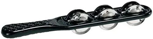 Vista 2 de Meinl Percussion HJS1BK Headliner Series ABS Plastic Jingle Stick, negro