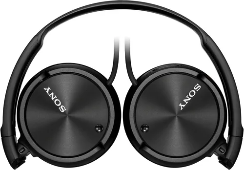 Vista 5 de Sony - Auriculares con cancelación de ruido ZX110NC con funda protectora para auriculares - Negro