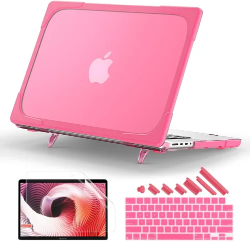 Vista 12 de Batianda Extreme - Funda resistente para MacBook Pro de 14 pulgadas 2026 Negro