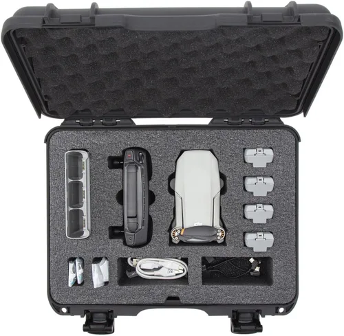 Vista 5 de NANUK 910 Estuche rígido impermeable con inserto de espuma para DJI Mini SE Fly More Kit - Negro (910-MAVMSE1)