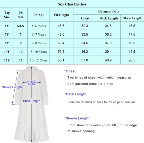 Vista 4 de Vestido renacentista para niñas, disfraz de princesa medieval, conjunto de dos piezas, 6-14 años