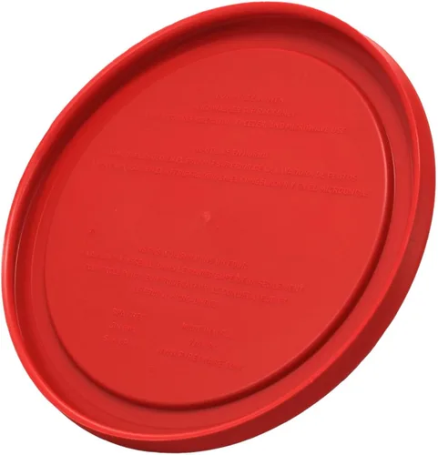 Vista 3 de Pyrex 7201-PC 4-Cup Poppy Red Tapa de almacenamiento de alimentos
