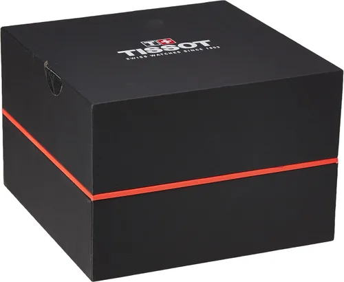 Vista 3 de Tissot Reloj Tissot Seastar 1000 Chronograph 316L de acero inoxidable con revestimiento de PVD de bronce antiguo, negro, goma, 22 (T1204173705101)