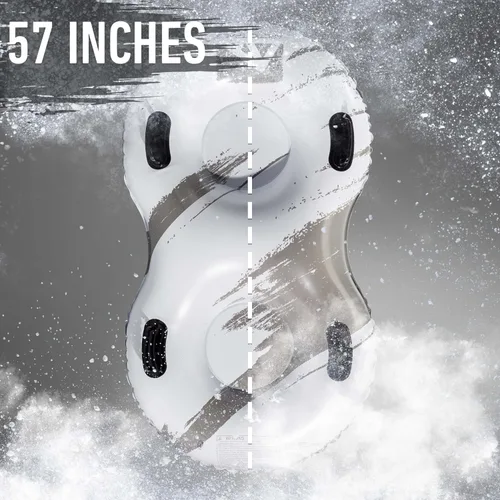 Vista 6 de Franklin Sports Rubber Snow Tube with Cover