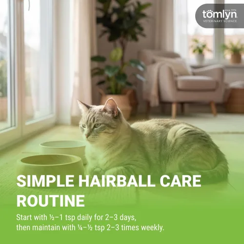 Vista 5 de Tomlyn Laxatone Gel de Remedio para Bolas de Pelo con Sabor a Hierba Gatera para Gatos, 4.25oz